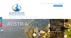 Desktop Screenshot of klavertravel.com